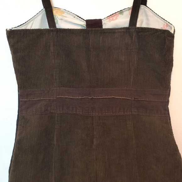 NWOT Corduroy jumper dress Size S - Picture 4 of 10